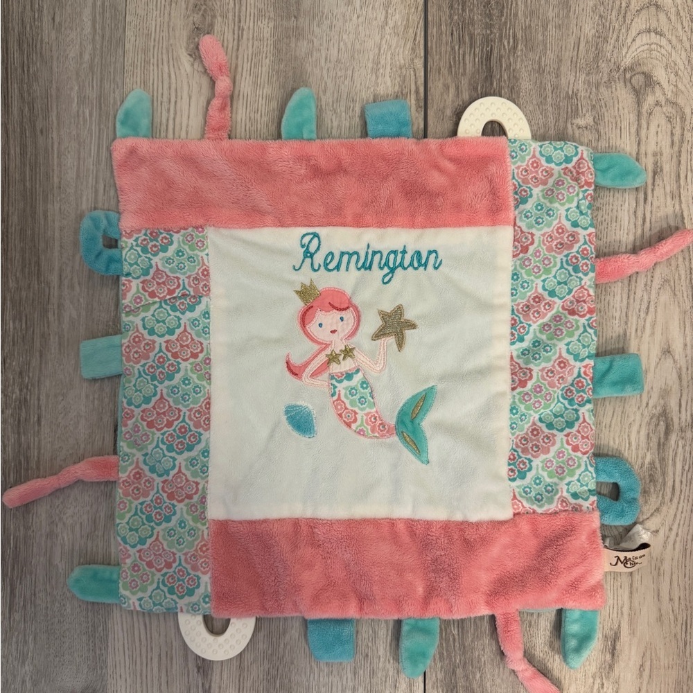 Remington Pink and Blue Mermaid Baby Toy
